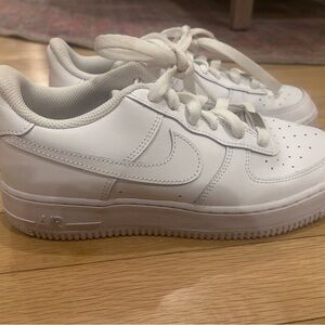 Kids White Air Force 1 Nike Sneakers